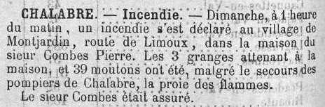 le rappel de l'aude