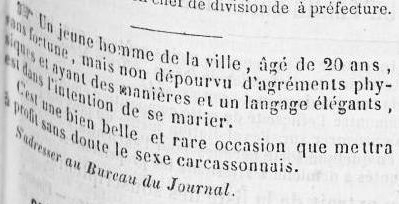 1858 Le Courrier de l'Aude 27 février.jpg
