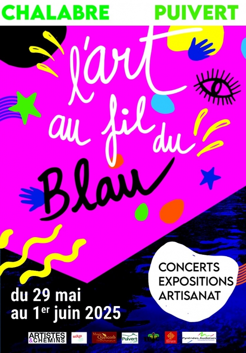 l'art au fil du blau