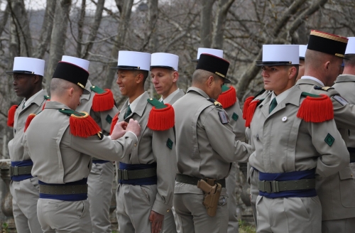képis blancs,4e régiment étranger,aale de l'aude