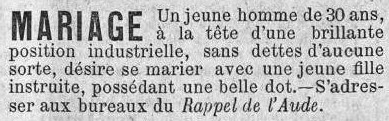 1886 Rappel de l'Aude 21 novembre.jpg