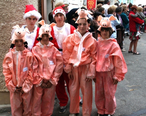 fêtes du cazal,course brouette