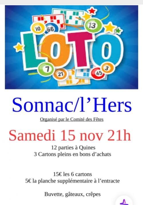 sonnac-sur-l'hers comité des fêtes