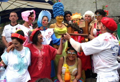fêtes du cazal,course brouette