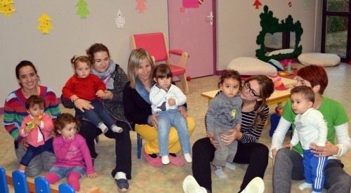 crèche vanille et chocolat