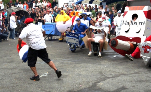fêtes du cazal,course brouette