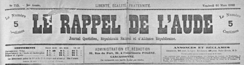 1888  Le Rappel de l'Aude 16 mars.jpg