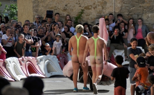 fêtes du cazal,course à la brouette