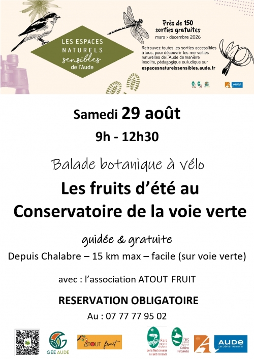 atout fruit,conservatoire fruitier ouvert de la voie verte du canal du midi