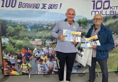 foulées du kercorb,100 km de millau