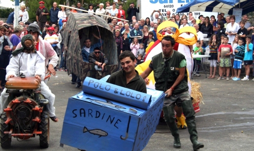 fêtes du cazal,course brouette