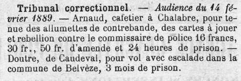 1889 Le Rappel de l'Aude18 février.jpg