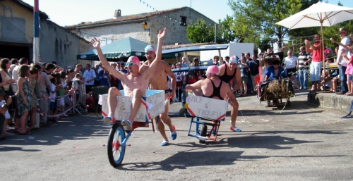 course à la brouette