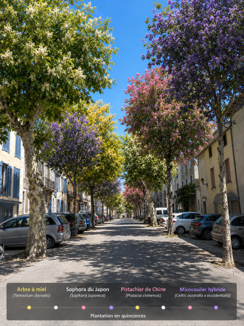 mairie chalabre platanes