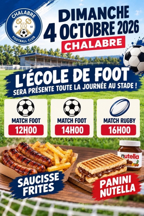fc chalabre football