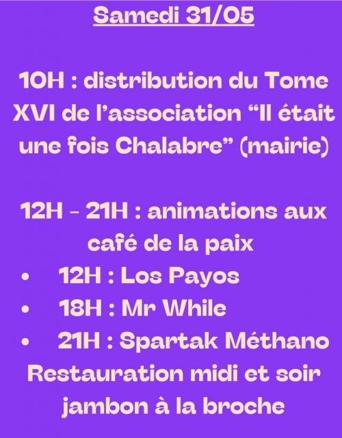 fêtes de l'ascension chalabre