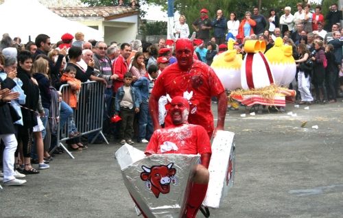 fêtes du cazal,course brouette