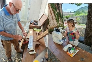l’outil en main en terre privilégiée