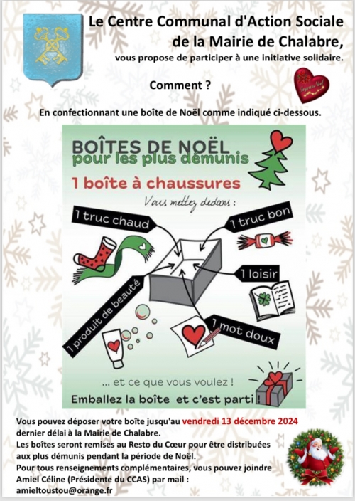 boîte de noël