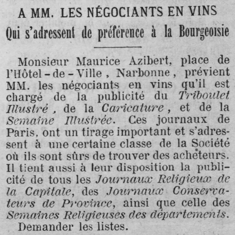 1885 Le Courrier de l'Aude 15 mars bis.jpeg