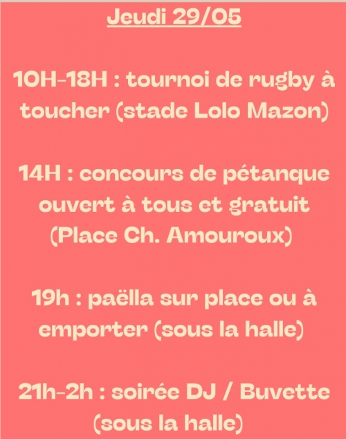 fêtes de l'ascension chalabre