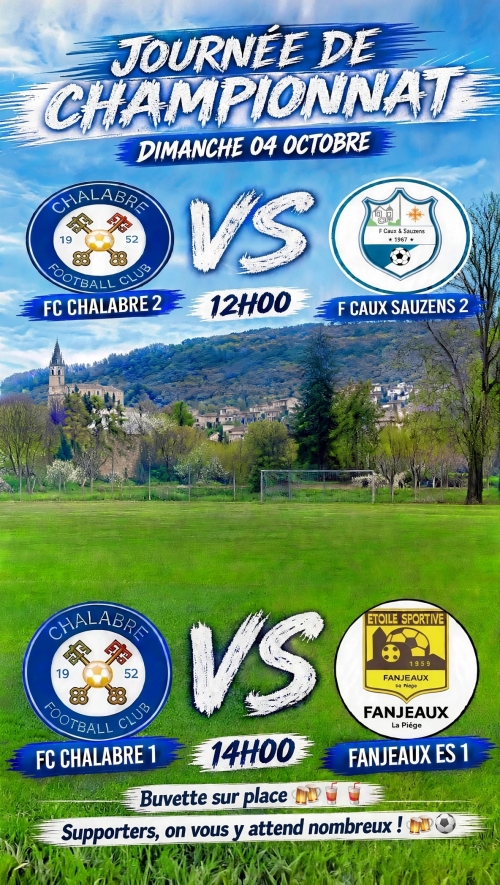 fc chalabre football
