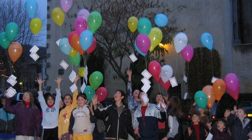 téléthon 2004,collège antoine-pons