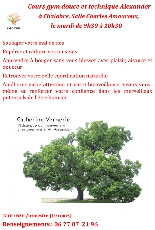 catherine vernerie,gym douce alexander