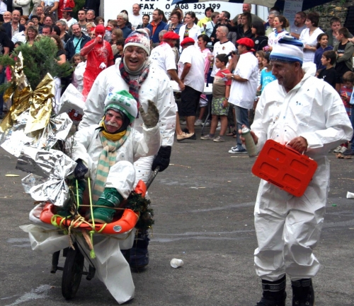fêtes du cazal,course brouette