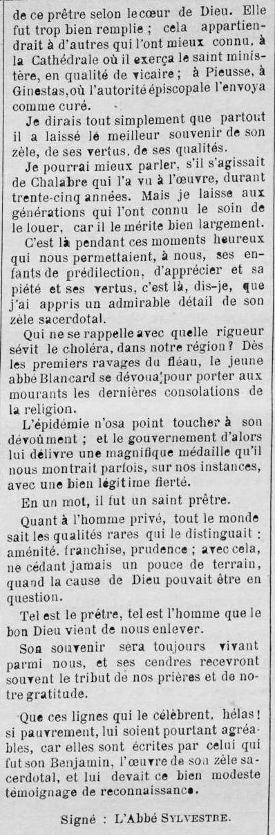 1889 Courrier de l'Aude 24 avril Abbé Blancard 002.jpg