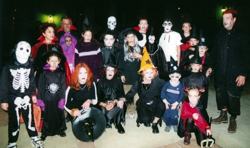 chateau chalabre,halloween